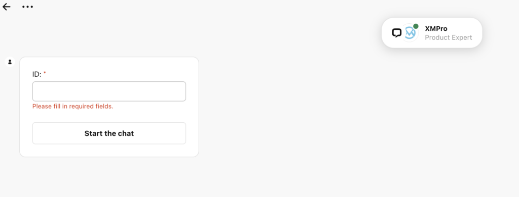 XMProのサポート