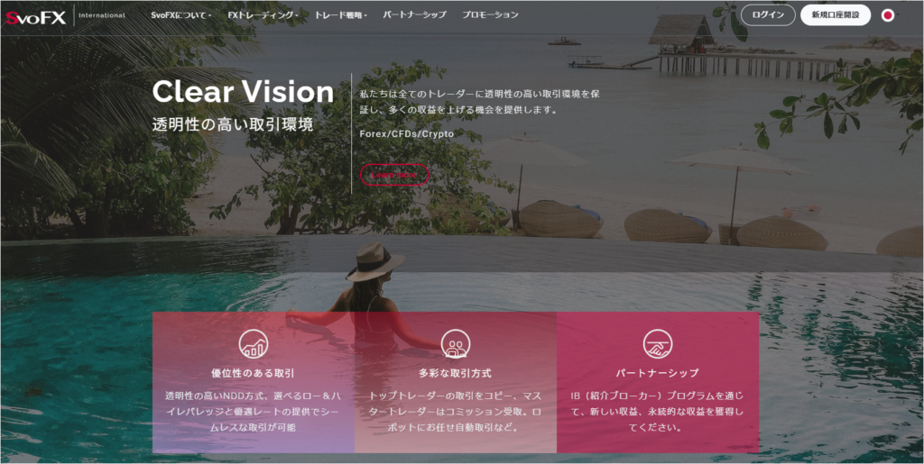 SvoFXのトップページ