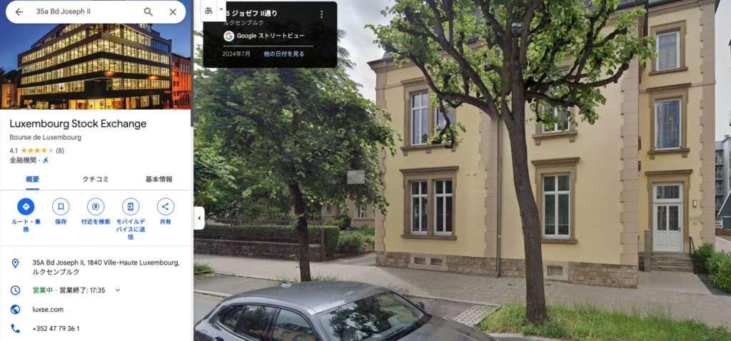 Block Bridgeの住所地
