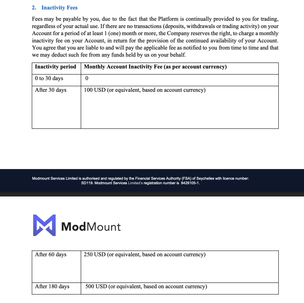 ModMount(mod-mountltd.com)の利用規約