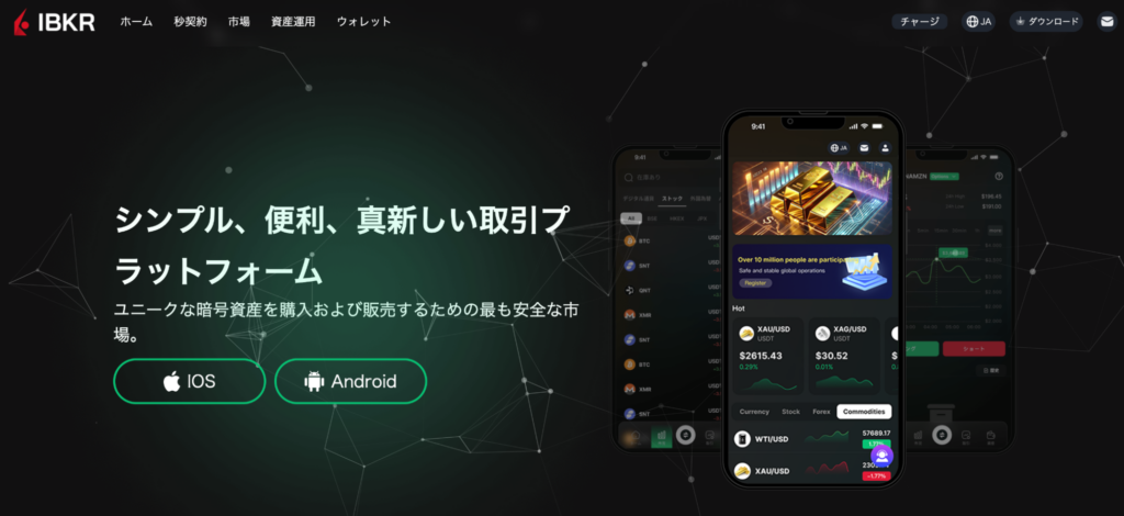 IBKRのファーストビュー