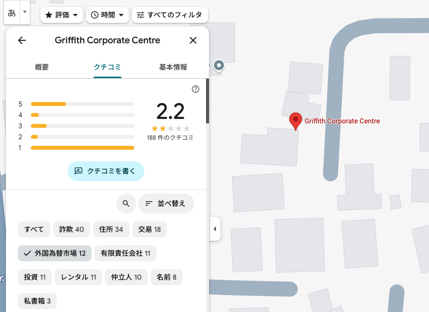 AMarketsの住所