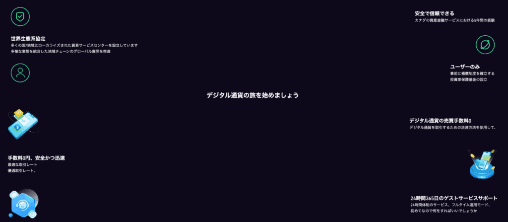 coinsanceのTOPページ