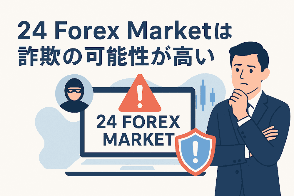 24 Forex Marketは詐欺の可能性が高い