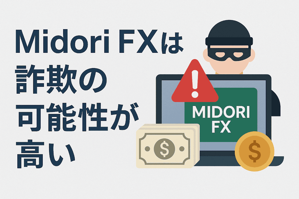 Midori FXは詐欺の可能性が高い