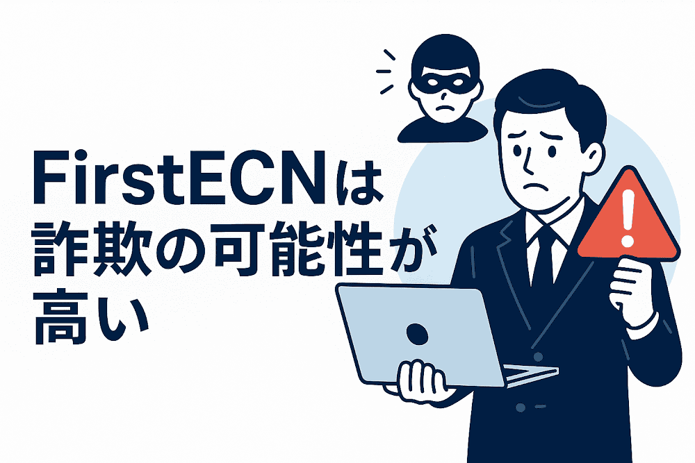 FirstECNは詐欺の可能性が高い