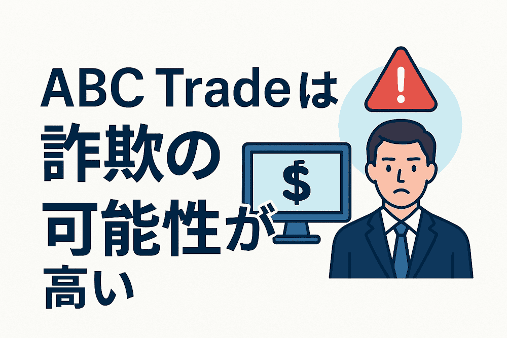 ABC Tradeは詐欺の可能性が高い