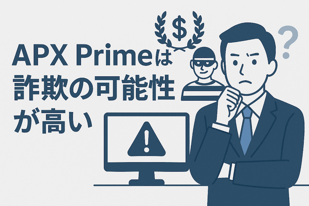 APX Primeは詐欺の可能性が高い