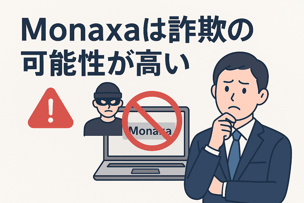 Monaxaは詐欺の可能性が高い