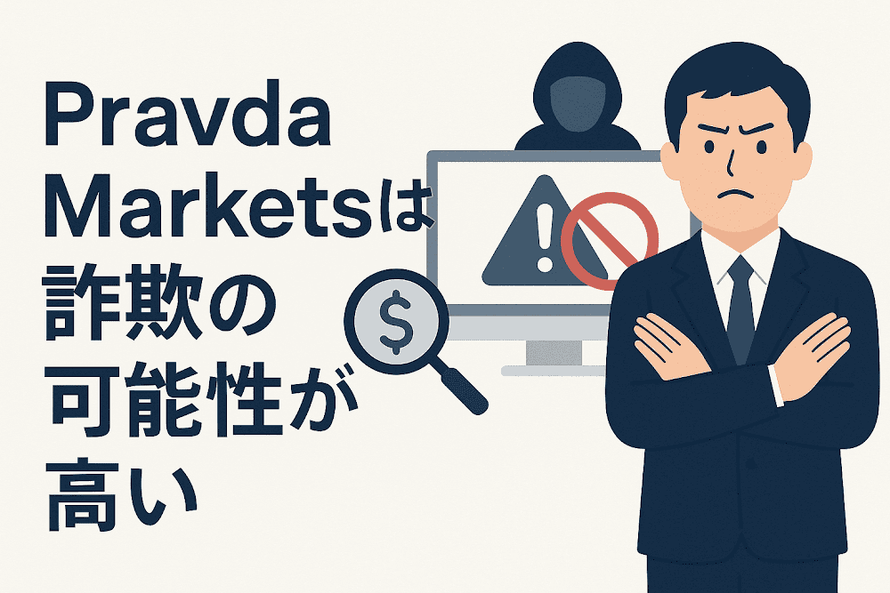 Pravda Marketsは詐欺の可能性が高い