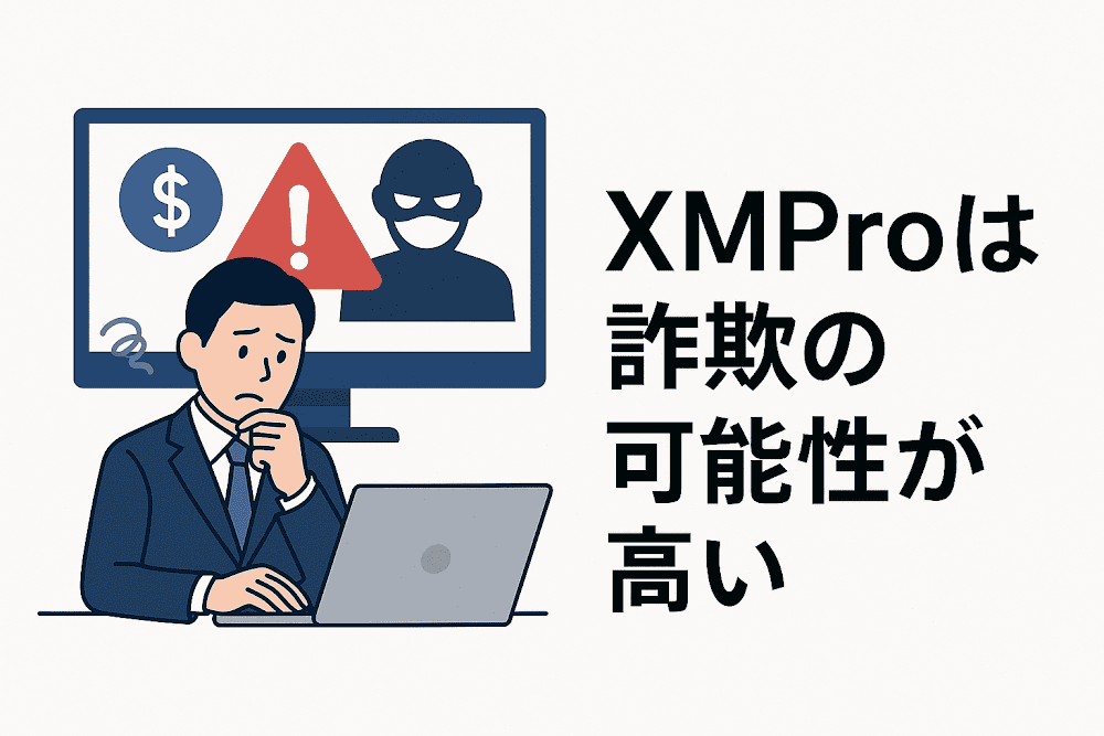 XMProは詐欺の可能性が高い