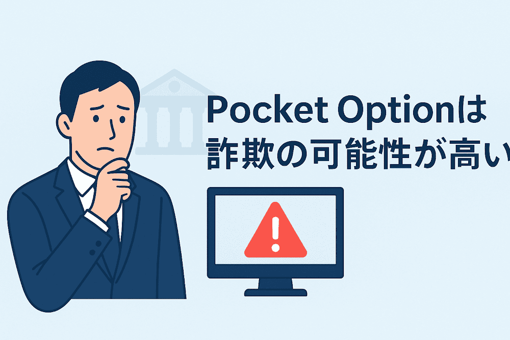 Pocket Optionは詐欺の可能性が高い