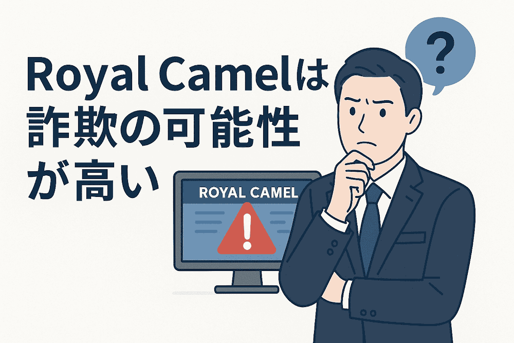 Royal Camelは詐欺の可能性が高い