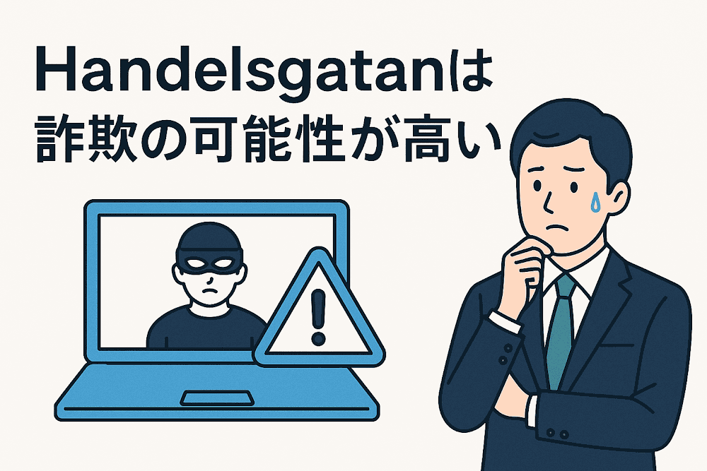 Handelsgatanは詐欺の可能性が高い