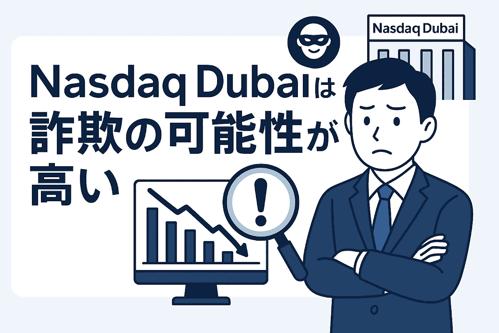 Nasdaq Dubaiは詐欺の可能性が高い
