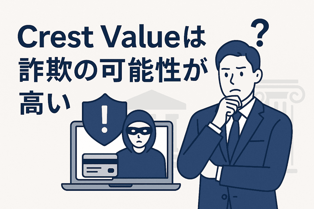 Crest Valueは詐欺の可能性が高い