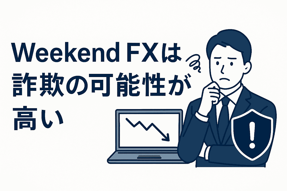 Weekend FXは詐欺の可能性が高い