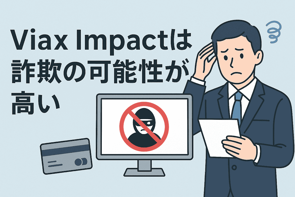 Viax Impactは詐欺の可能性が高い