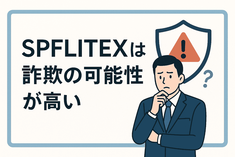 SPFLITEXは詐欺の可能性が高い
