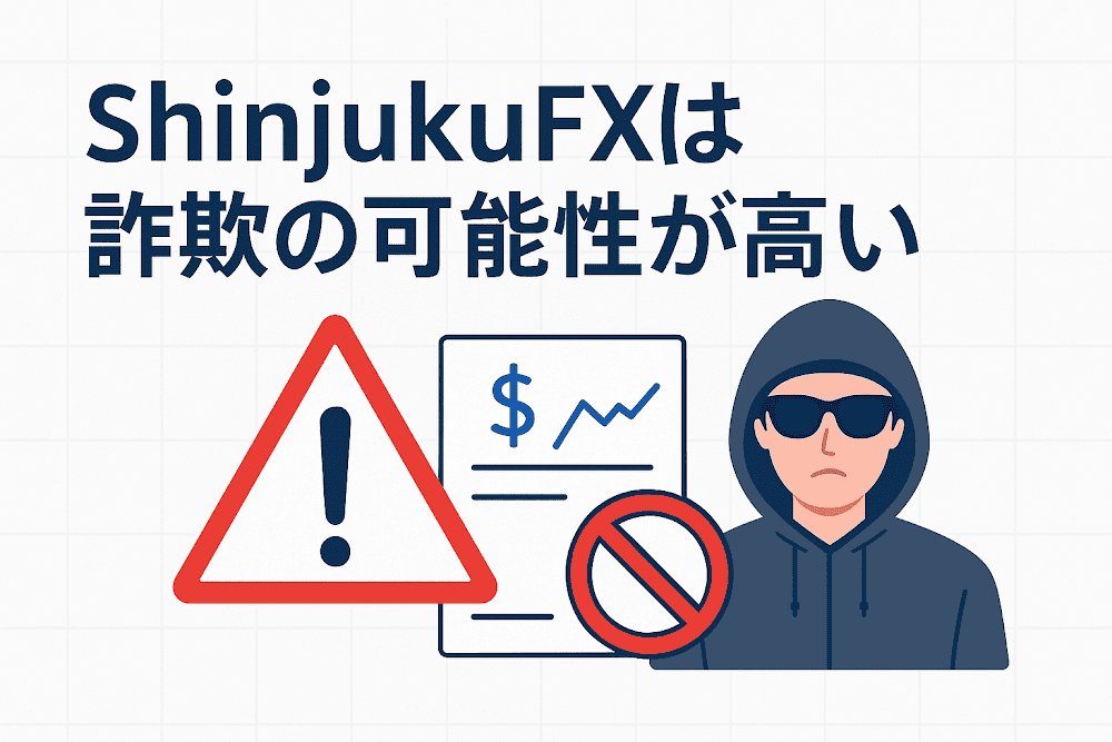 ShinjukuFXは詐欺の可能性が高い