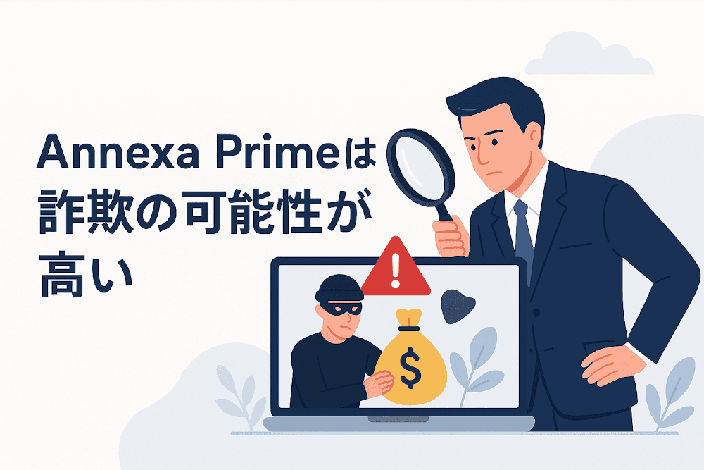 Annexa Primeは詐欺の可能性が高い