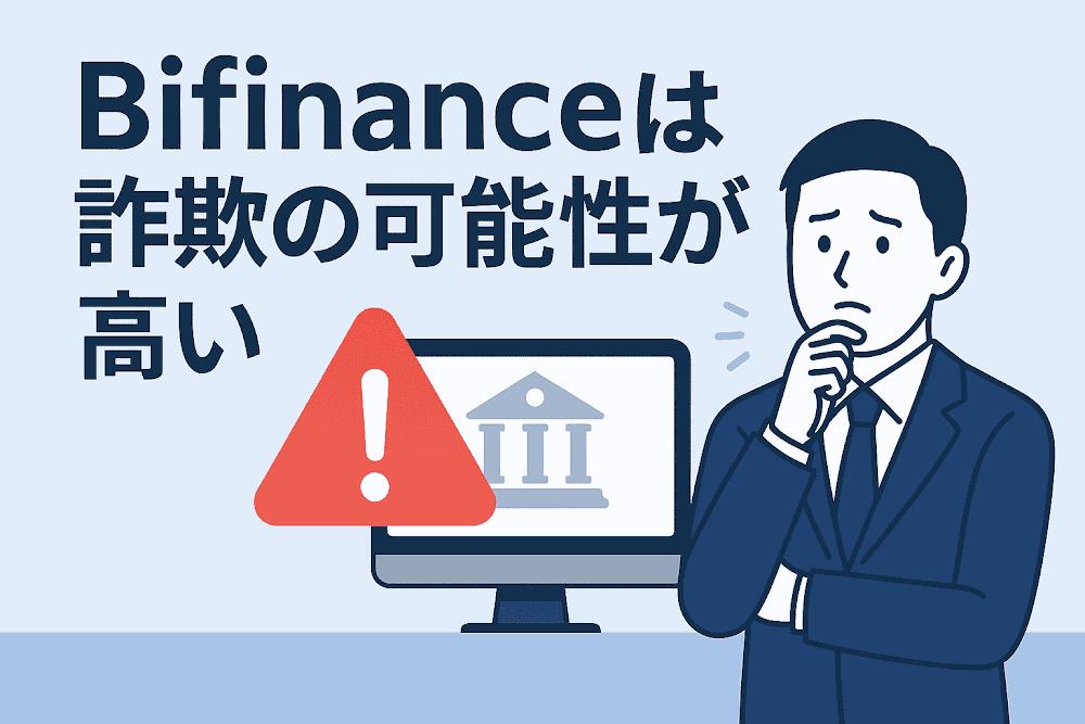 Bifinanceは詐欺の可能性が高い