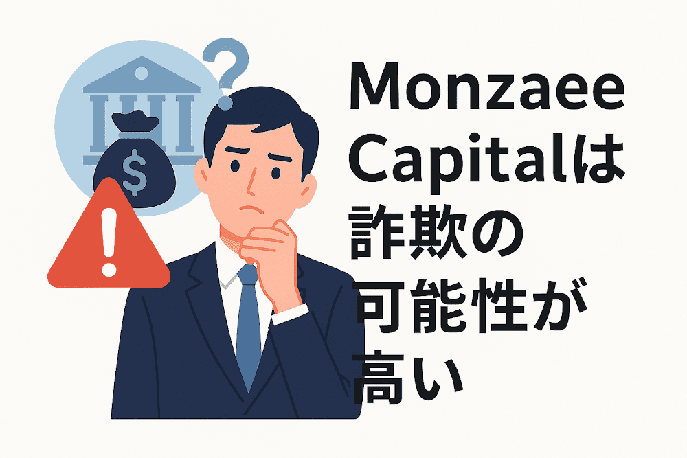 Monzaee Capitalは詐欺の可能性が高い