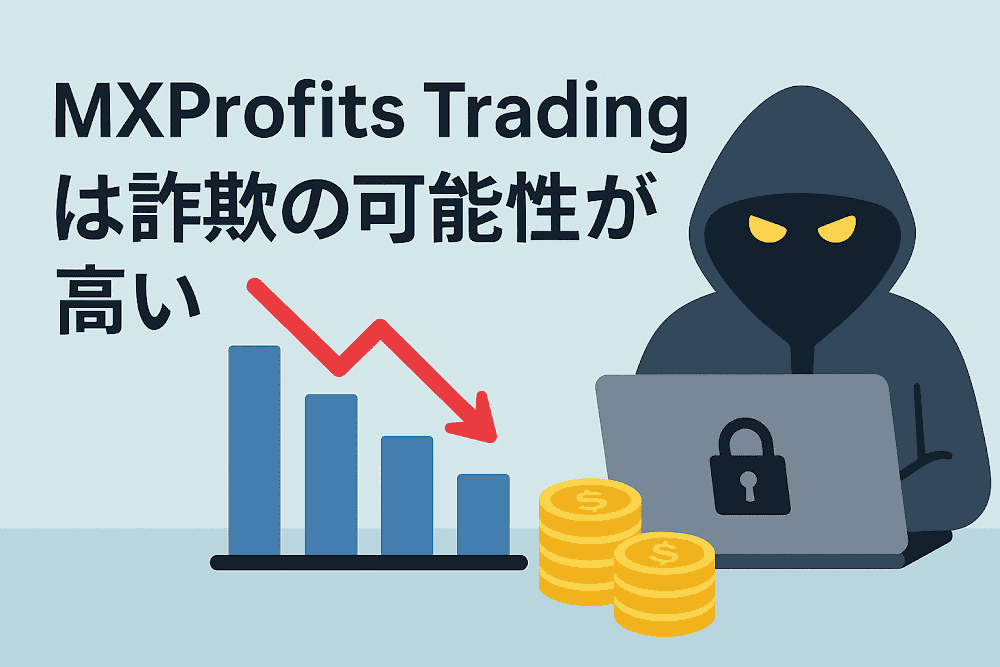 MXProfits Tradingは詐欺の可能性が高い