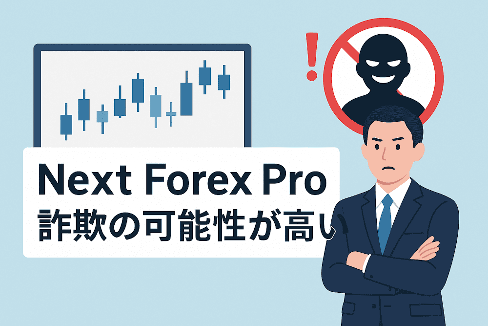 Next Forex Proは詐欺の可能性が高い
