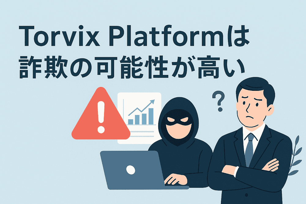 Torvix Platormは詐欺の可能性が高い