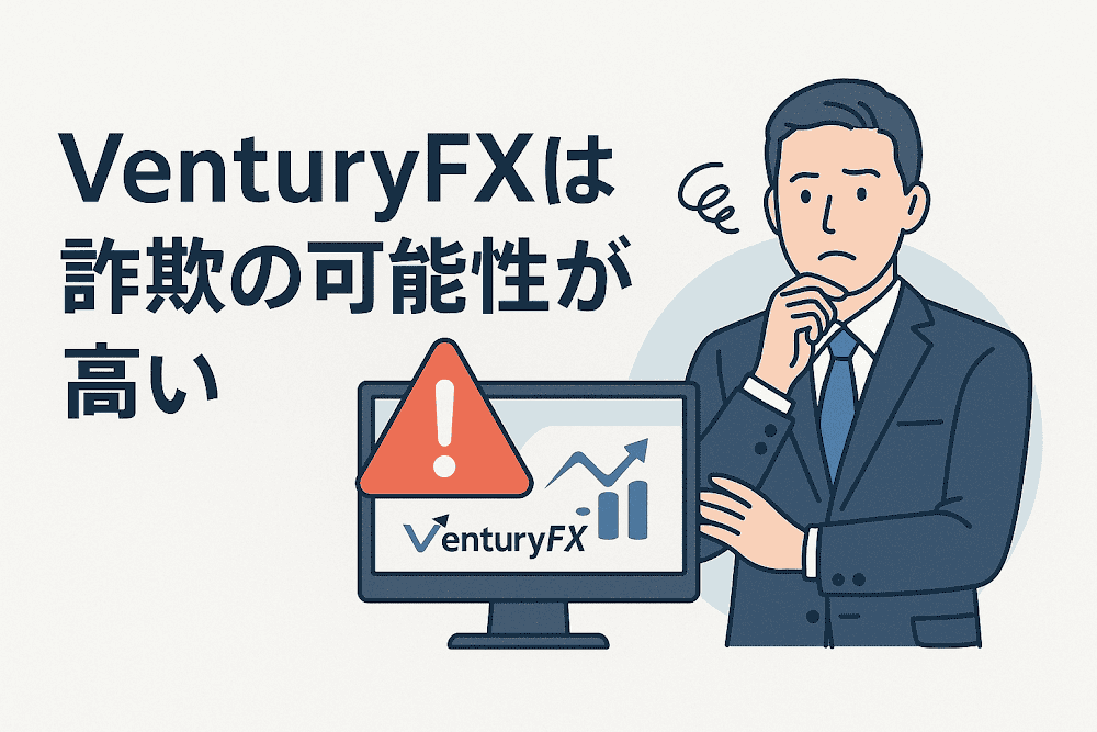 VenturyFXは詐欺の可能性が高い