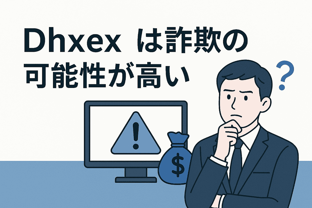 Dhxexは詐欺の可能性が高い