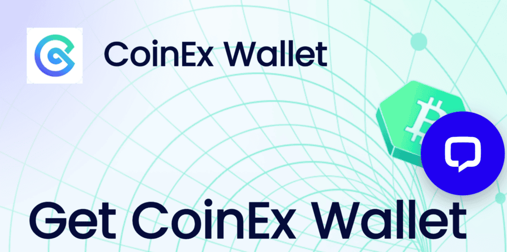 CoinEx Walletのファーストビュー