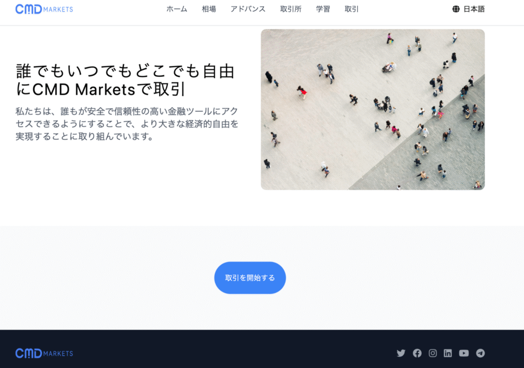 CMDMARKETSのSNSアイコン