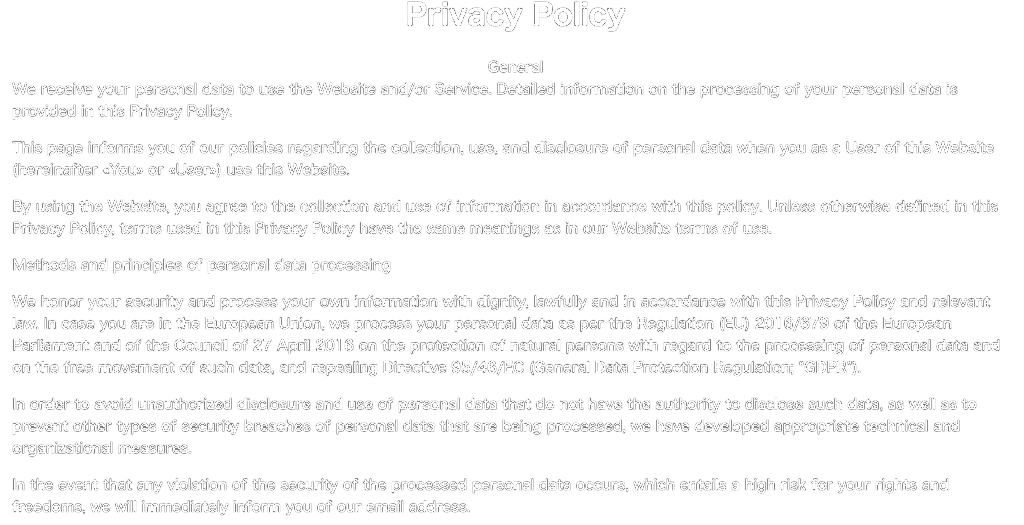 MYRION SPECTREの規約