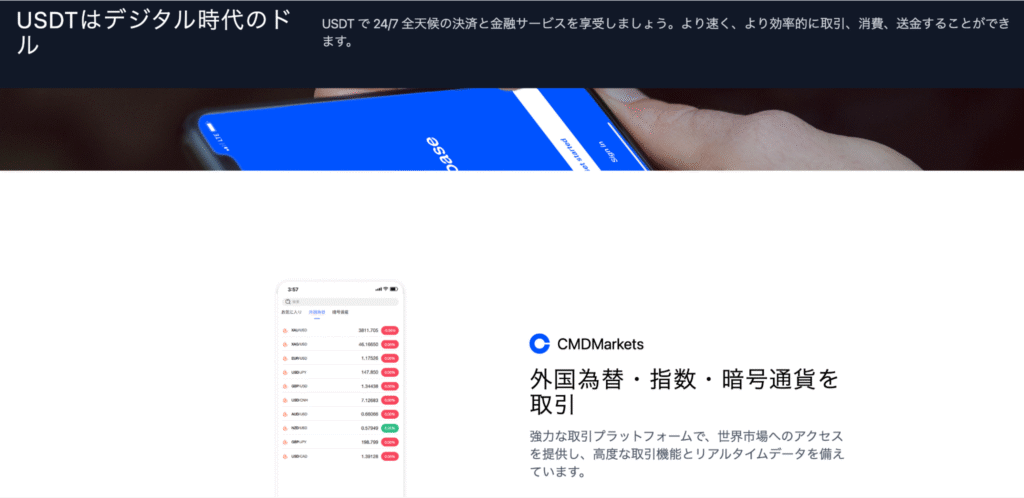 CMDMARKETSのTOP