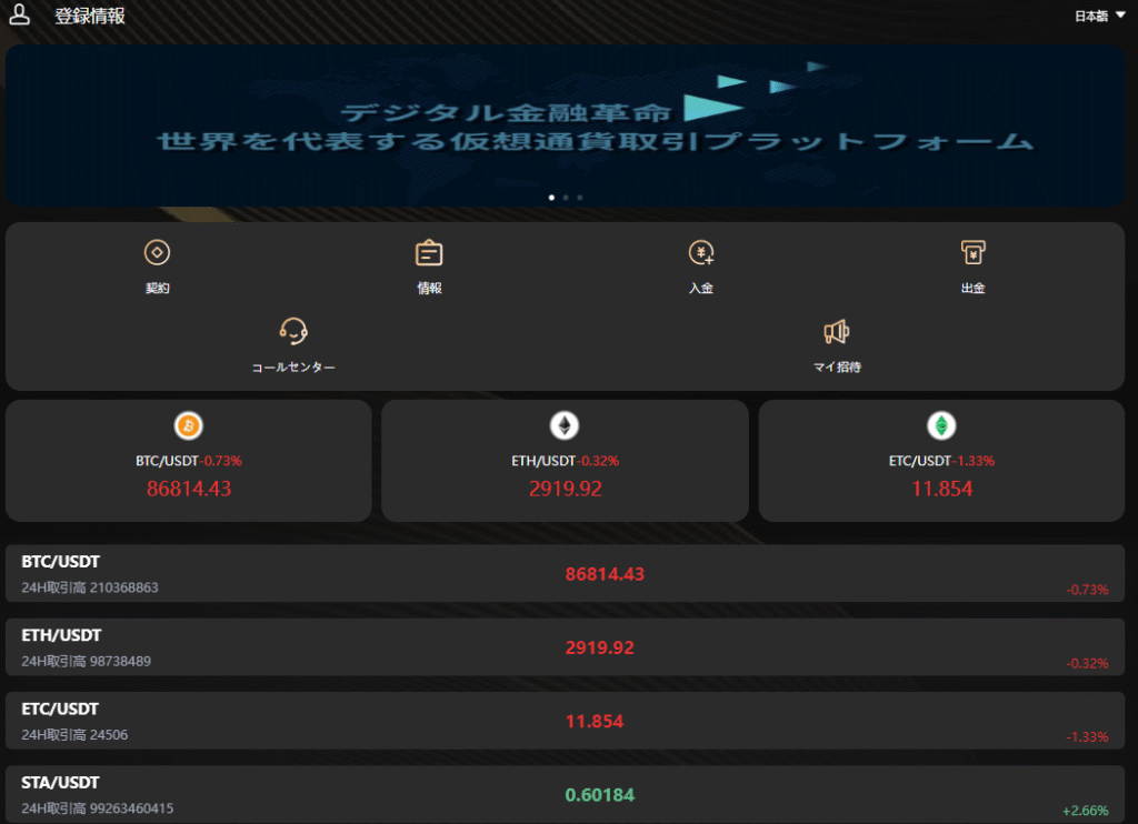 Bithakoトップページ