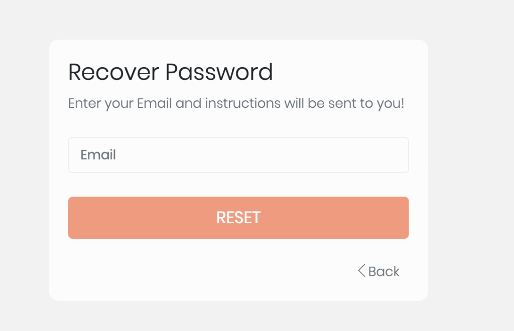 Comgestの公式サイトはログインページと登録ページしか確認できない