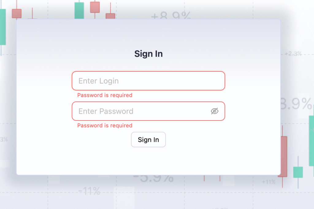SANON CAPITALの公式サイトはログインページと登録ページしか確認できない