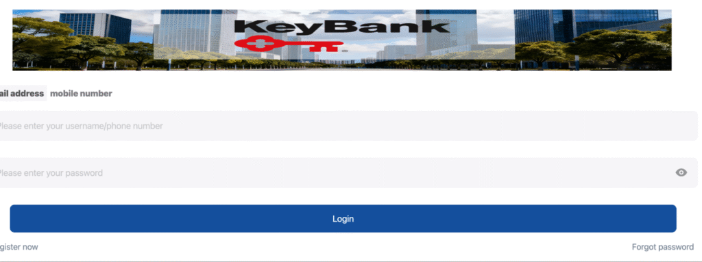 KeyBankの公式サイトは明確な情報が確認できない