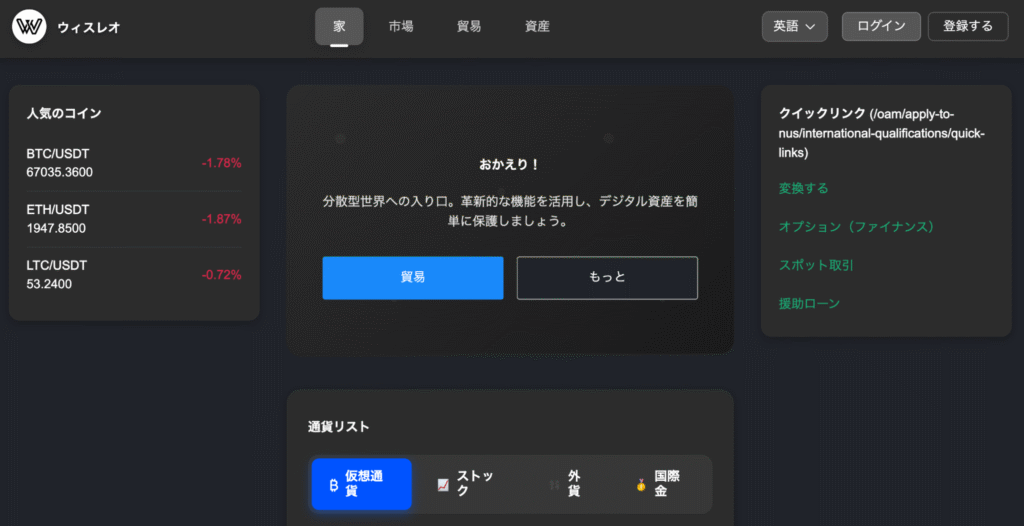 Wisleoはライセンス情報が一切確認できない怪しい取引所