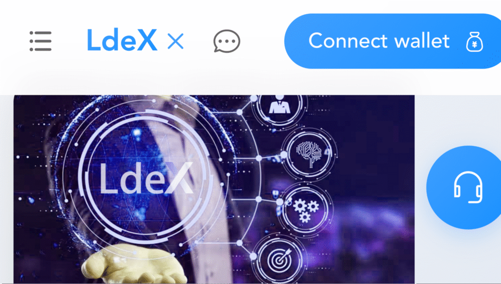 LdeXは必要な情報が一切確認できない怪しい取引所