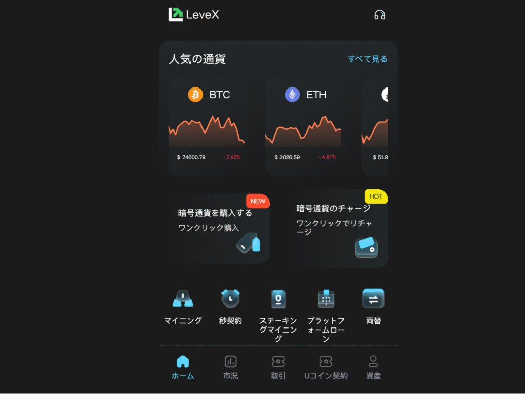 LeveXはログイン必須で必要な情報を事前に確認できない怪しい取引所