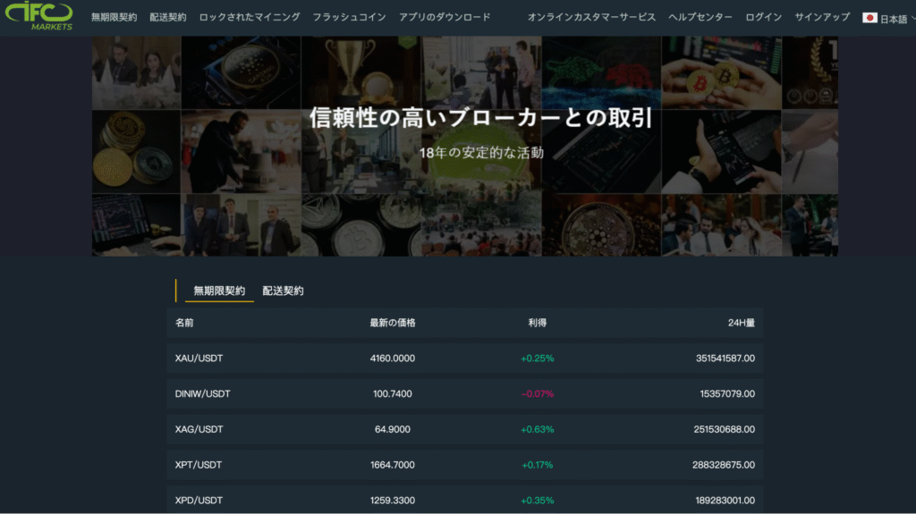 IFC MARKETS(ohygx.com)は正規の取引所を騙る怪しい取引所