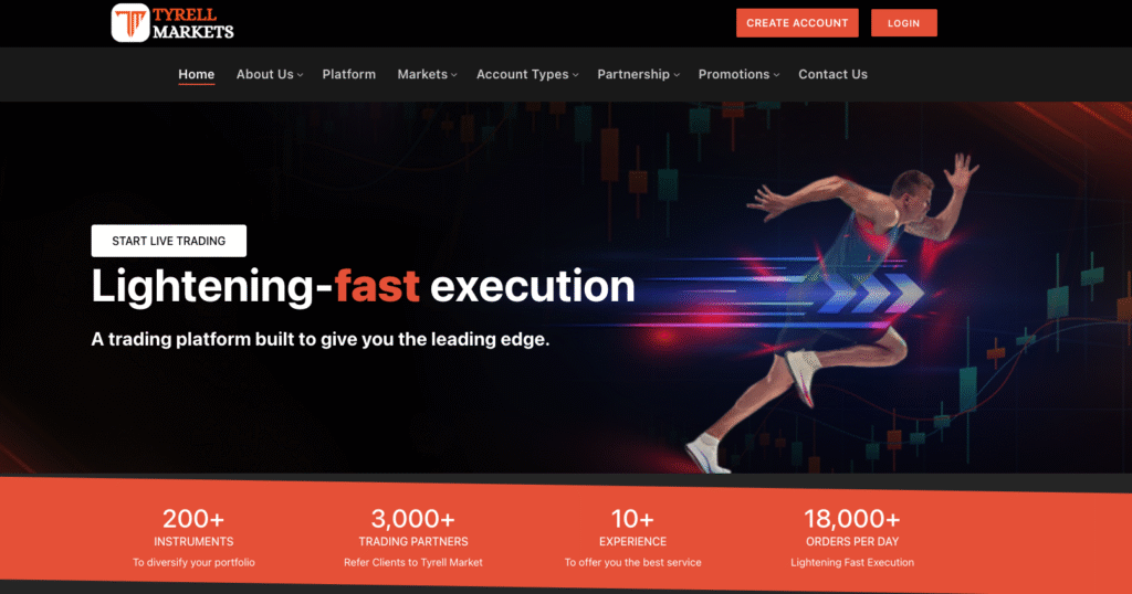 TYRELL MARKETSはインドに拠点を置くライセンス不明の怪しい取引所