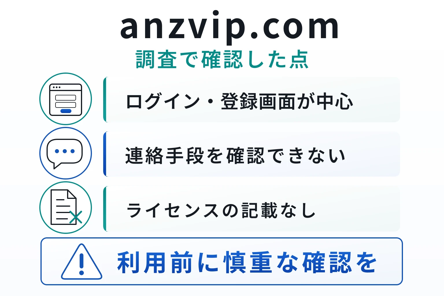 anzvip.comは詐欺の可能性が非常に高い