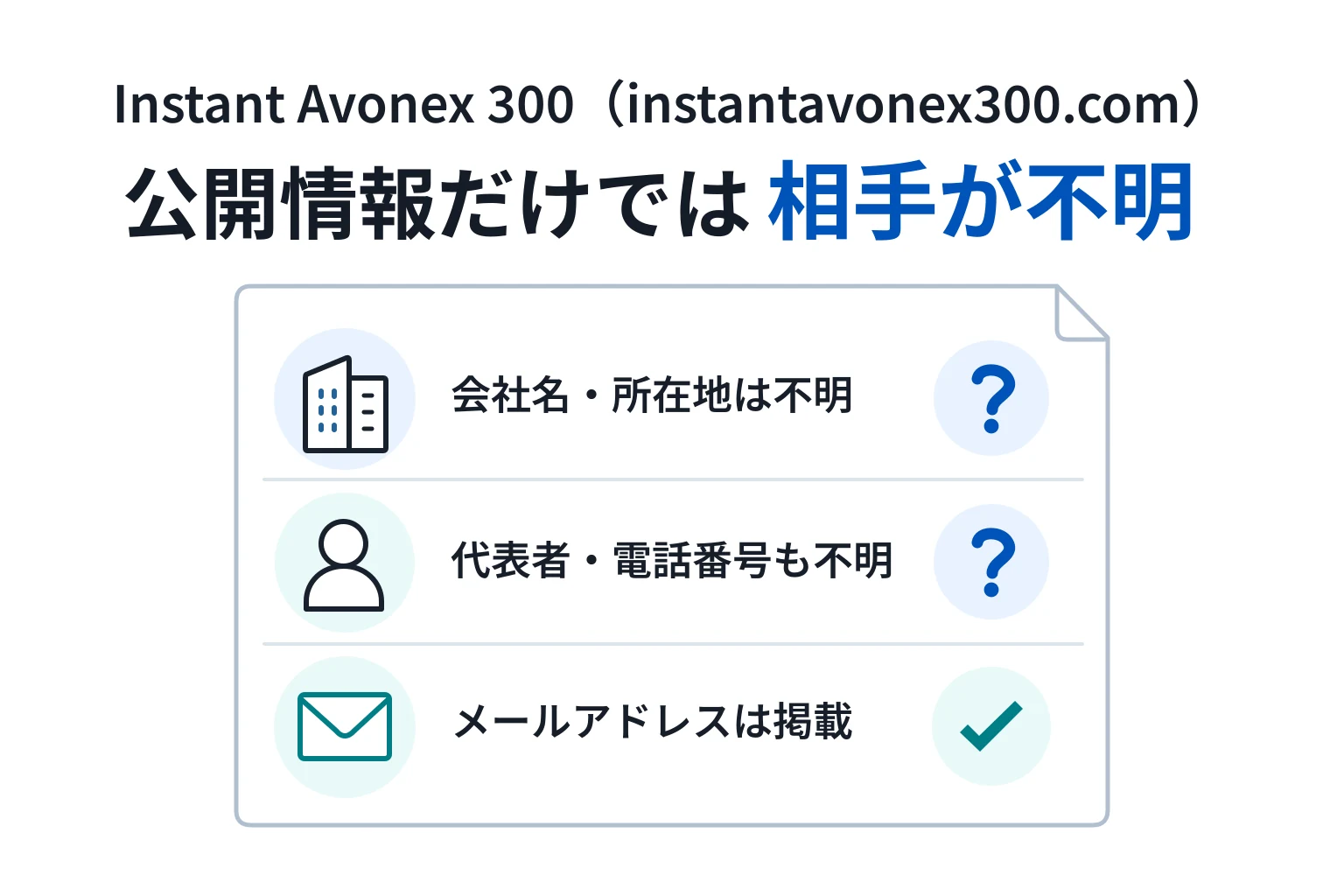 Instant Avonex 300（instantavonex300.com）は酷似したサイトが乱立している怪しい取引所