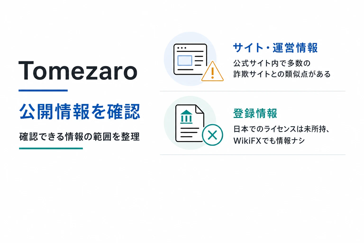Tomezaroは実在性の薄いレビューや著名人画像を多用している怪しい取引所