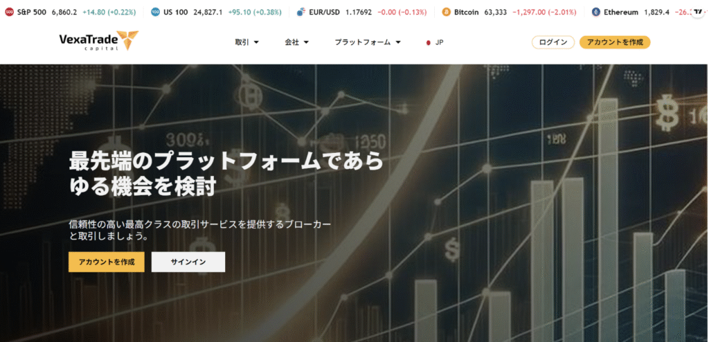 Vexatradeはセキュリティエラーで詳細が確認できない怪しい取引所