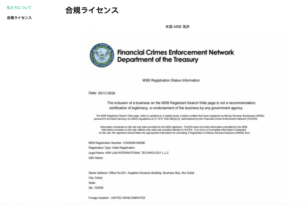 CIONNFTのライセンス情報とサービス名との関係を確認できない